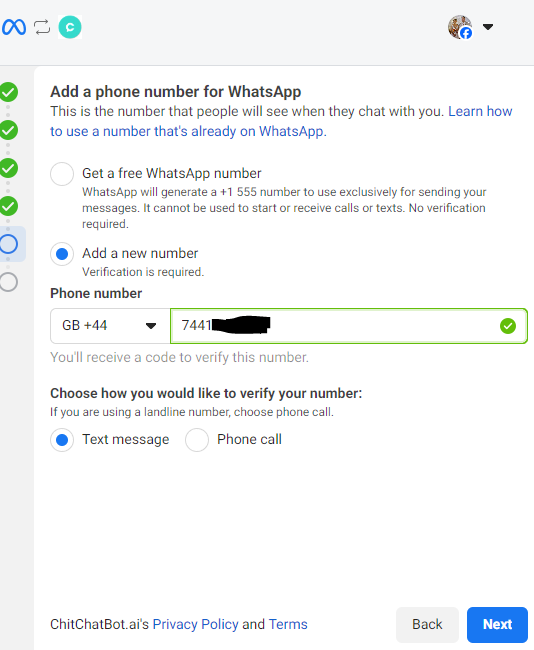 whatsapp5 - ChitChatBot - AI Bot Building Platform